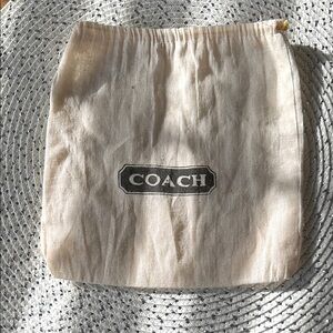 Coach Cream Dust Bag *VINTAGE*